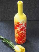 Designflasche Netz